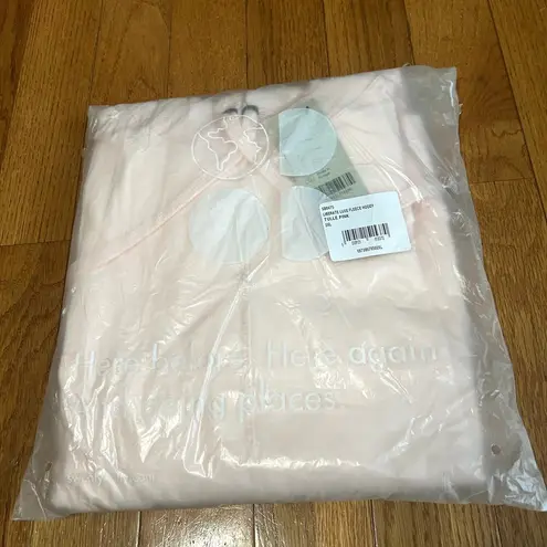 Sweaty Betty Liberate Luxe Fleece Hoodie Womens Size 2XL Tulle Pink NWT