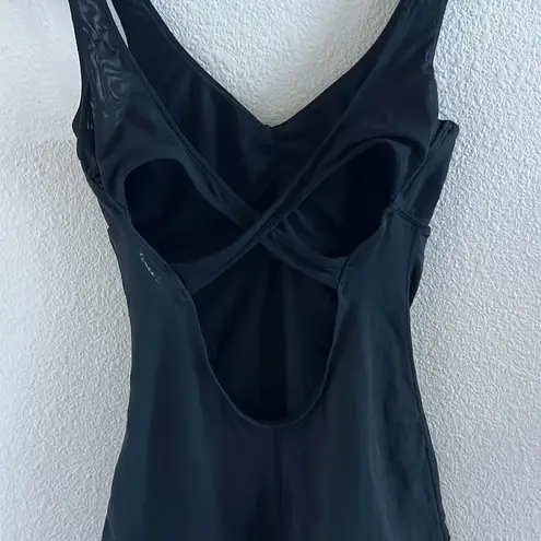 Lululemon  Romper Jumpsuit Playsuit Bodysuit Leotard Black Strappy Back 4