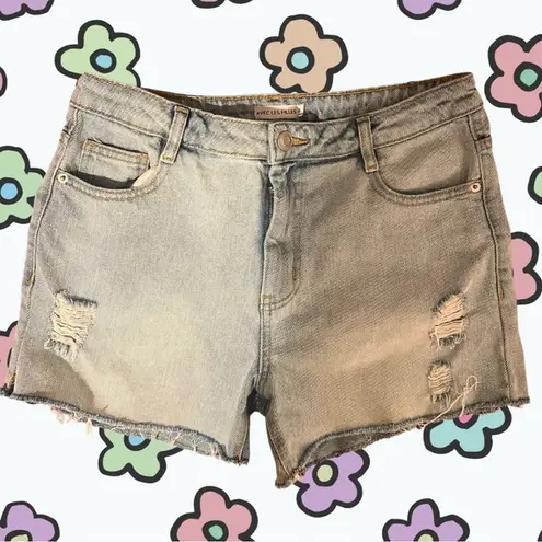 Avec Les Filles EUC Women’s Cut Off Denim Shorts Size 28 👖