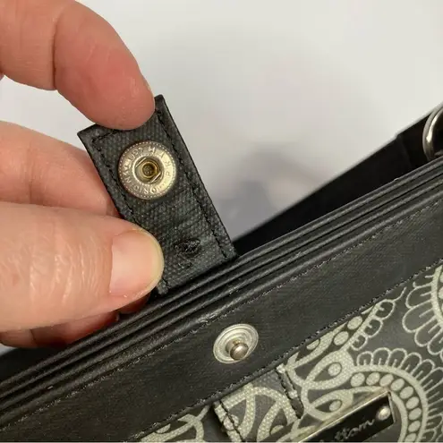 Petunia Pickle Bottom Evening In Innsbruck in gray small/medium diaper bag