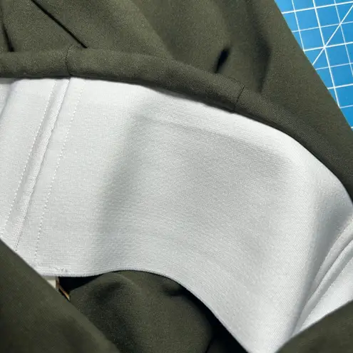 OGL Women's Tummy Control Slim Ponte The Everyday Pant XS Dark Olive New Green