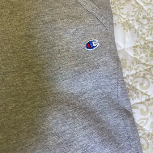 Champion  Gray Joggers Sweatpants Size M | Logo Athleisure Lounge
