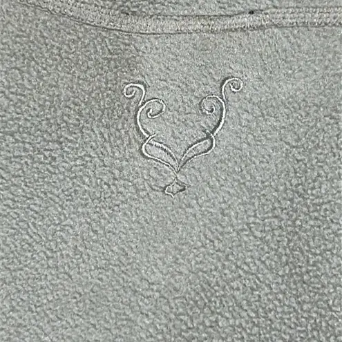 REI Light Beige Fleece Jacket Size Large