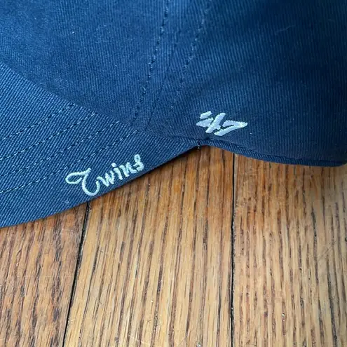 '47 Brand Women's Navy Minnesota Twins Team Miata Clean Up Adjustable Hat NWT Blue