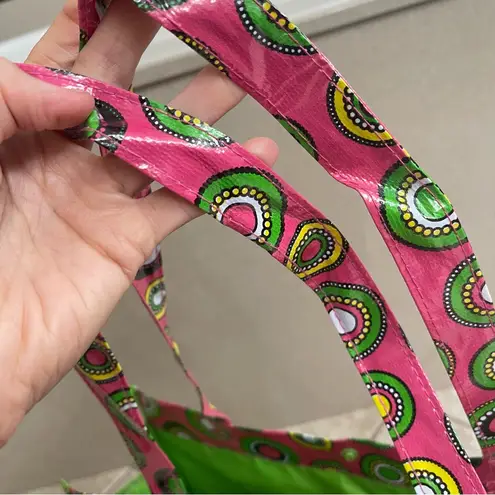 MSC Mainstreet Collection 14x14x4” Tote w/Handles Colorful Bag Light Wright