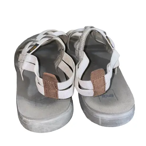 Teva  Voya Strappy Antiguous Birch Slingback Strappy Sandals Size 9 Rubber Sole