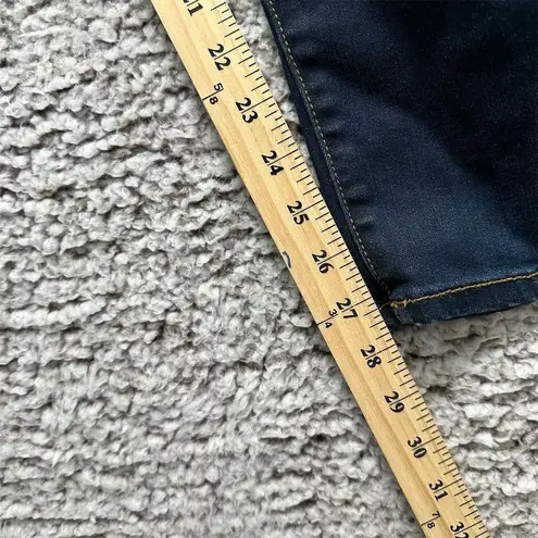 Pilcro Anthropologie Women's Size 31 Dark Blue Skinny Stretch Jeans, 27 Inseam