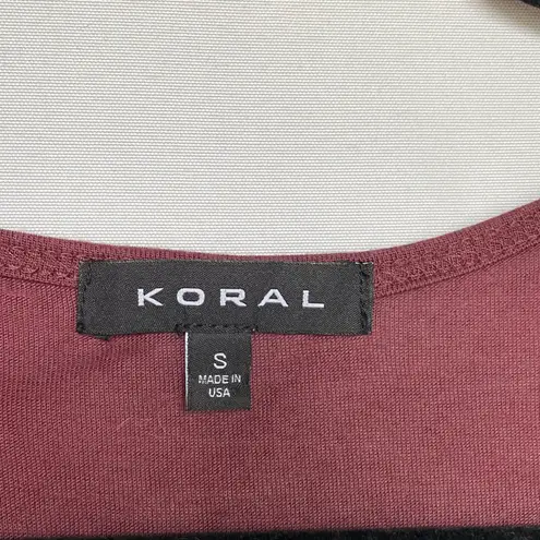 Koral Activewear Aura strappy back relaxed fit sports tank top size S small