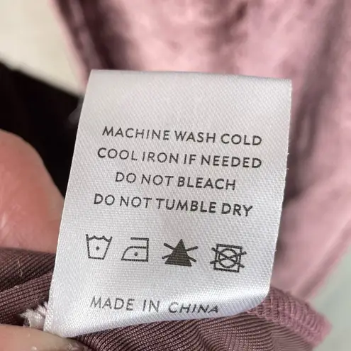 Baltic Born Katelyn Velvet Maxi Wrap Dress Size Medium Clove Brown Boho Wedding