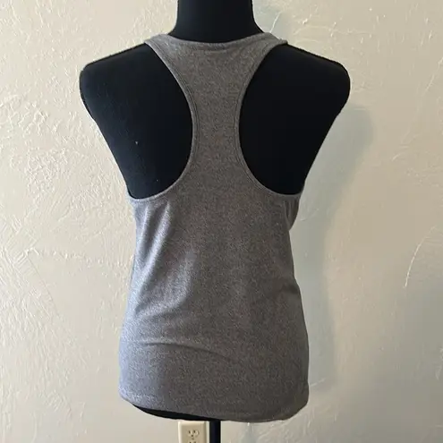 Avia Gray  Stretchy Athletic Racerback Tank