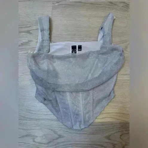 Windsor  Women’s‎ Sparkle Corset Bustier Top Size S