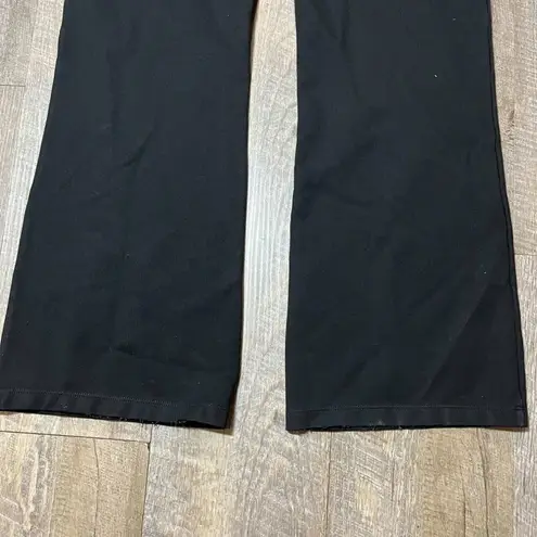 Betabrand Black Classic Yoga Pant Dress Pant Pull On Womens Size Large.