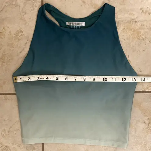 Forever 21  Ombré Crop Sports Bra Top