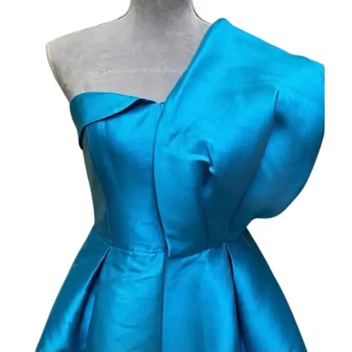 Sachin + Babi Clarissa Aqua Gown with Pockets Size 12 New with Tag MSRP $1195
