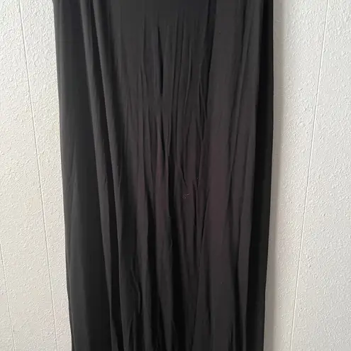 24/7 Comfort Maxi Dress Womens 3X Pullover Stretch Soft Casual Feminine Relaxed Black