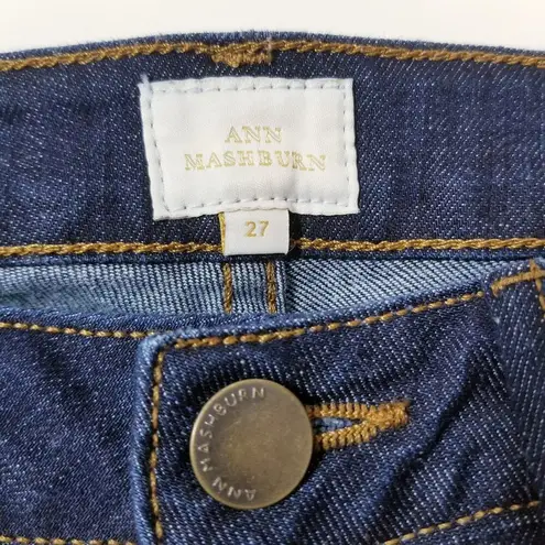 Ann Mashburn Midrise Dark Wash Jeans Made in USA