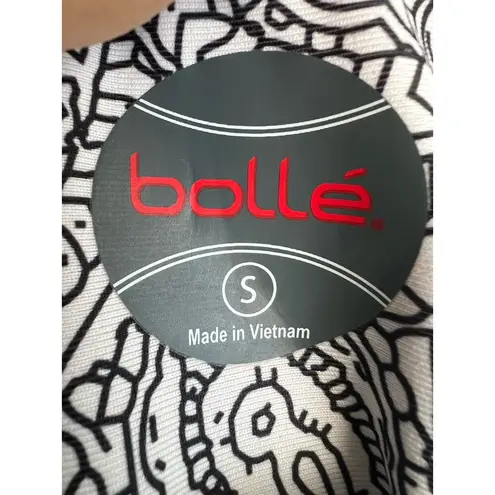 Women’s Bollé Moisture Wicking Activewear Short Sleeve Top Small White