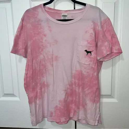 PINK - Victoria's Secret pink tie dye Victoria’s secret PINK T shirt