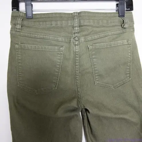 prAna women's green skinny jeans, size 0/25