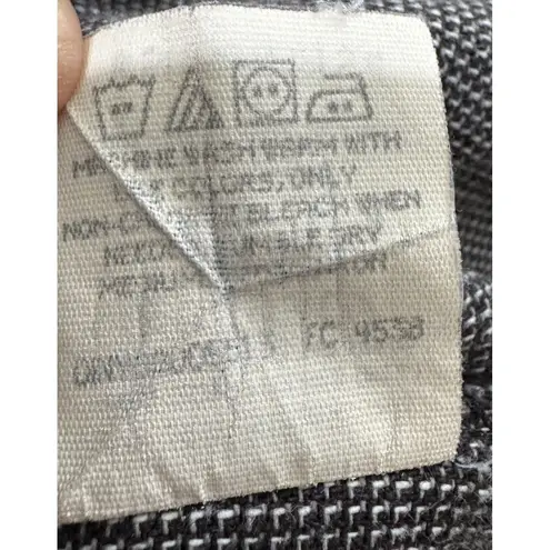 Y2K Lee Riders' Casuals Women Pants Slacks 10P Black Plaids Slash Pockets Office Size 8P