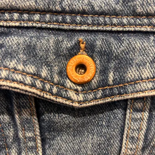 VTG Y2K Hydraulic Original Jeans Womens Denim Jacket Classic Blue Jean Style XL