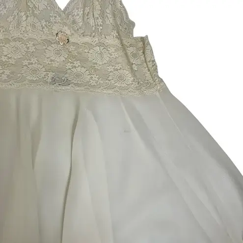 Vintage Kayla lace feminine babydoll honeymoon lingerie Size XL