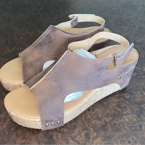 Summer Platform Wedge Peep