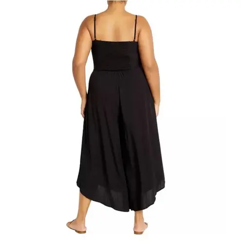 City Chic Women's Black Sara Jumpsuit Plus Size Women's Size M/18 NEW Pockets