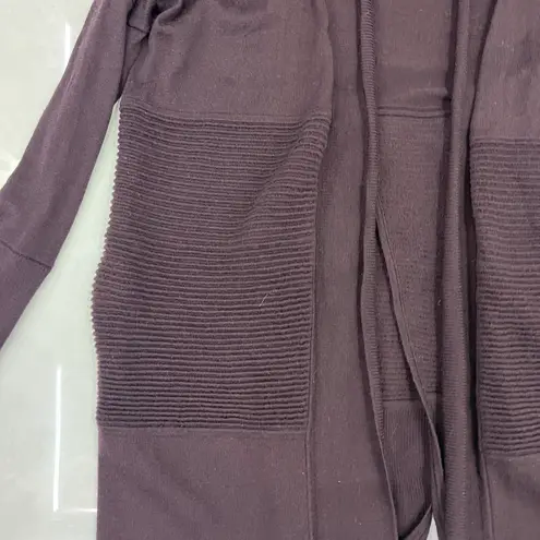 Lululemon Sit In Lotus Wrap II Black Cherry Cardigan