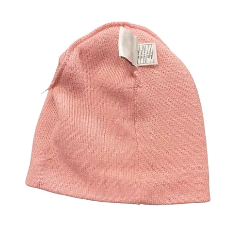 Buc-ee's Embroidered Beaver Est. 1982 Logo Knit Beanie Cap Hat Pink OS Road Trip