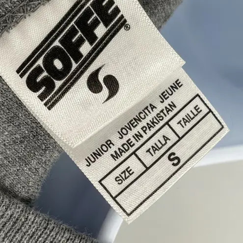 Soffe Not So Basic Graphic Long Sleeve Sweatshirt Pullover Small Grey