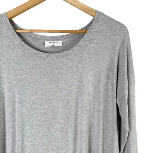 Babaton Aritzia Norris Relaxed T-Shirt in Heather Ashen Grey, Size Small