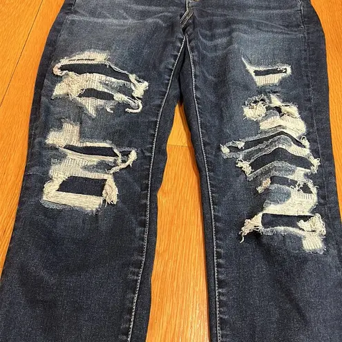 American Eagle  size 12 distressed jeans good condition