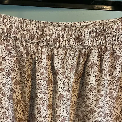 Sim & Sam XS Beautiful Juniors Girls Flowy Floral Mini Skirt Preowned