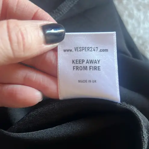 Vesper Strapless Bodycon Maxi Dress Black Size 4 $128