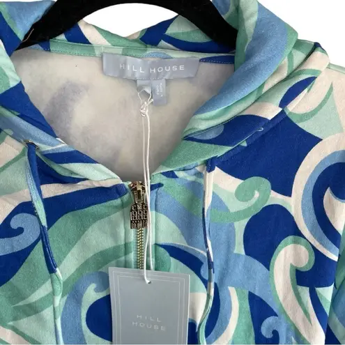 Hill House New!  The Allie Zip Up Ocean Kaleidoscope Fleece