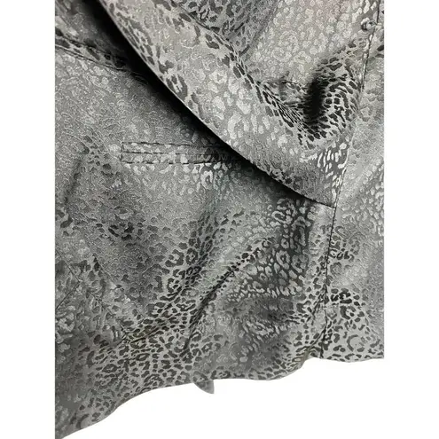 IRO Fernel Silk Cheetah Print Black Wrap Sz. 34 (US XS)