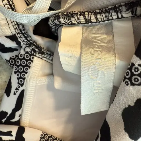 Magicsuit By Miraclesuit Sz 12 Black & White Zooloo Yves Halter One