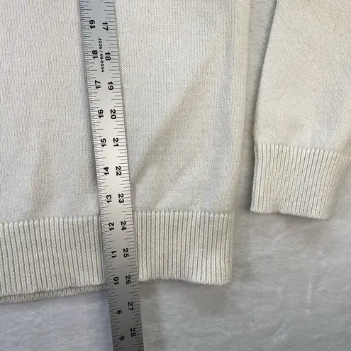 Talbots  Sweater Womens Large‎ Ivory Fair Isle Ski Pullover Long Sleeve