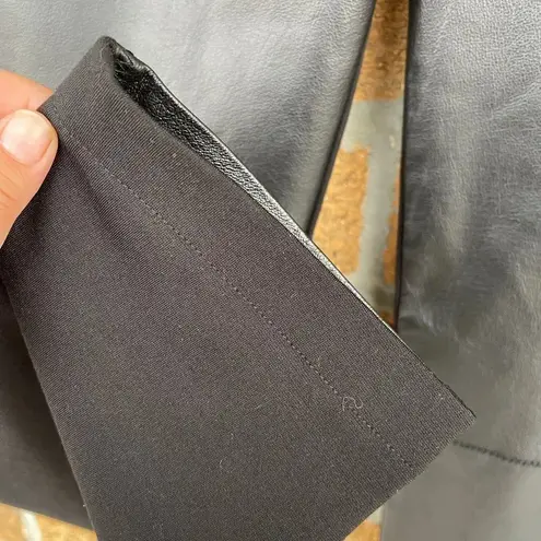 My Tribe Leather Leggings small Black