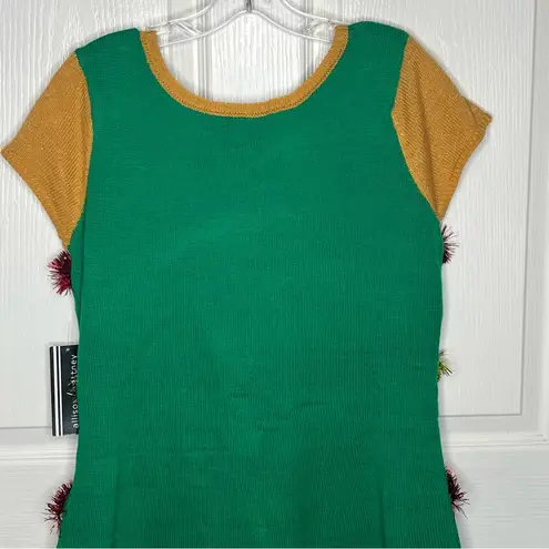 Allison Brittney Allison Brittany Ugly Christmas Sweater Dress Sz L