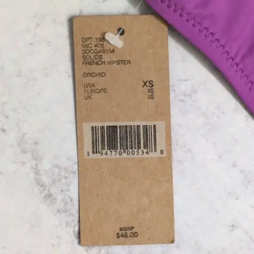 NWT Cremieux Amavi Orchid French Hipster Swim Bikini Bottom XS Pink