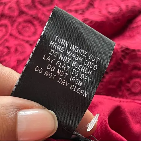 Teeze Me | Fit And Flare Lace Scallop Hem Color Block Dress Sz 5