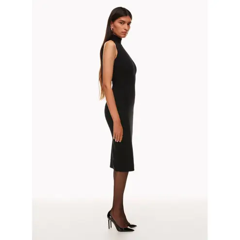 Babaton Aritizia Sculpt Knit O'keeffe Dress Mockneck sleeveless knit midi XXS