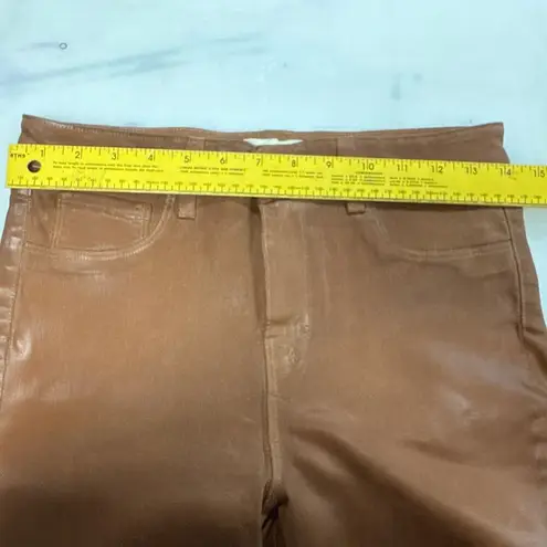 L'Agence L’AGENCE Margot High Rise Cropped Skinny Jeans Size 30 Java Coated Stretch - Image 10