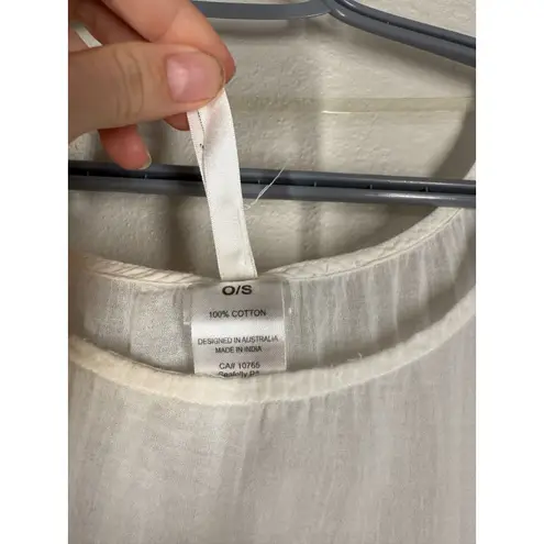 Seafolly Beach Amnesia Kaftan Swim Coverup Womens OS Boho Beachy Coastal *READ