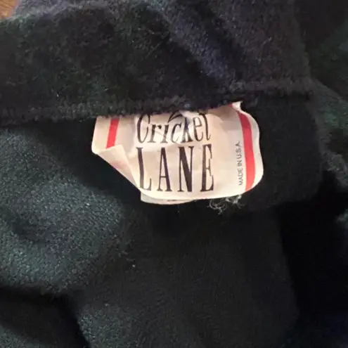 Vintage Cape Cod Match Mates Plaid Blazer Skirt Matching Set Preppy Academia Green Size 18