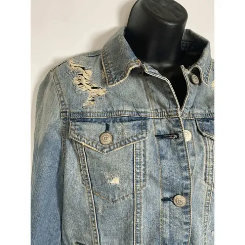 Bethany Mota Punk Lives The Bowery NY NY Distressed Jean Jacket
