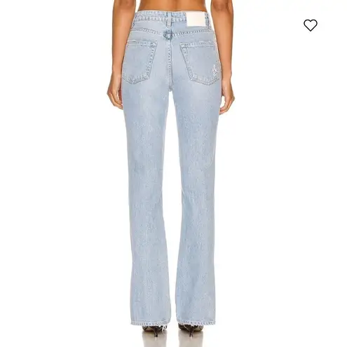 GRLFRND NWT Harlow High Rise Boot Slit Jeans