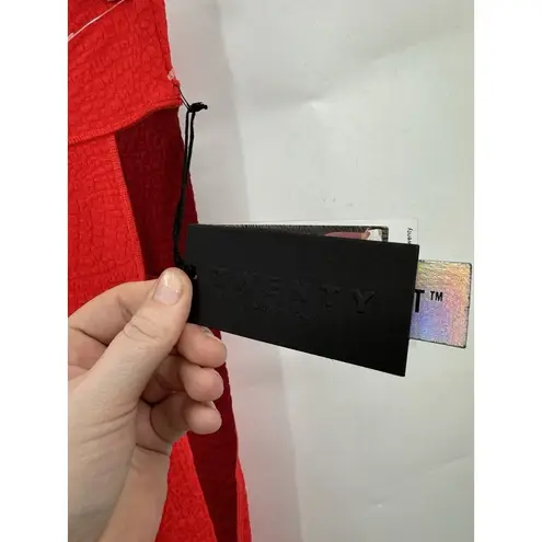 Twenty Montreal Legging Women XS Red 3D Crocodile Caiman Textured NEW Preppy